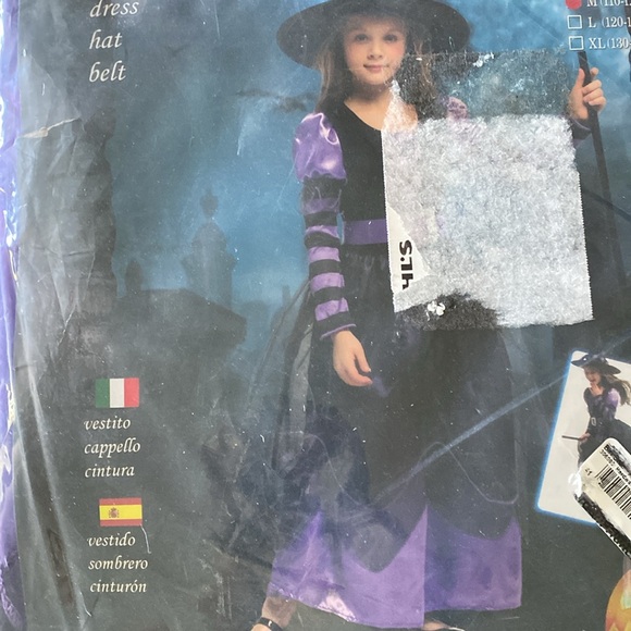 NWT Little Naughty Violet Witch Costume size Medium - Picture 3 of 4